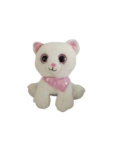Plišana igračka Mačka 27cm, bela - 11-60009