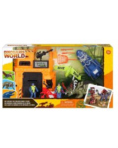 Set za igru Dinosaurus sa vozilima i figurama 63501 - 11-63501