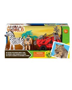 Igračka za decu Zebra sa dodacima Animal world - 11-63780