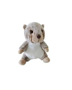 MILLATOYS Plišana igračka Mrmot 25cm, krem/bela - 11-70815