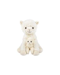 MILLATOYS Plišana igračka Ovca sa jagnjetom 33cm 70950, bela - 11-70950