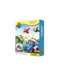MILA TOYS Penasta masa za oblikovanje Policijski automobil - 11-71307