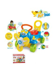 Guralica za bebe 2u1 Avion - 11-80374