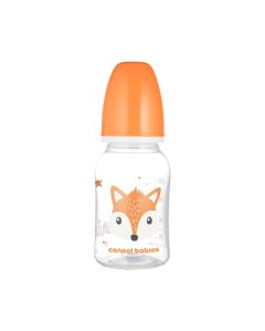 CANPOL BABIES FLASICA CUTE ANIMALS 120ml (11/851) - ORANGE