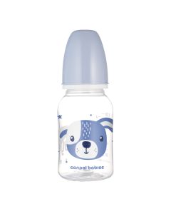 CANPOL BABIES Flašica za bebe 120ml Cute animals, plava - 11-851_blu