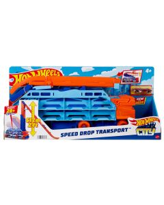 HOT WHEELS Speed drop transporter sa stazom - 1100012587