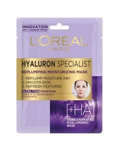 L'Oreal Paris Maska u maramici Hyaluron specialist, 30 ml - 1100012872