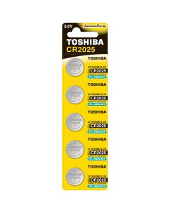TOSHIBA Litijum Baterije CR2025 5/1 - 1100015094