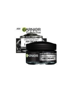 GARNIER Pure Active Charcoal air Matirajuća krema protiv nepravilnosti, 50 ml - 1100026184