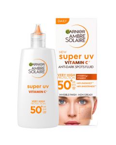 GARNIER Ambre Solaire Dnevni fluid protiv tamnih fleka, vitamin C, SPF 50+, 40 ml - 1100030399