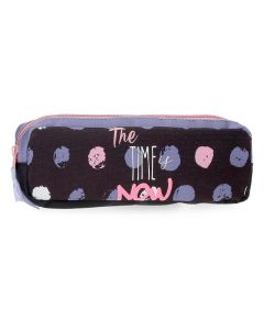 ROLL ROAD THE TIME IS NOW prazna pernica - crna