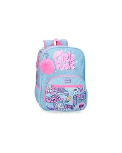 MOVOM GIRL POWER ranac za školu - plava