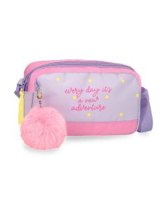 MOVOM NEW ADVENTURE dečija torba na rame - pink