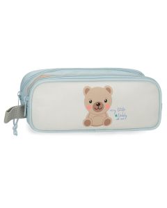 ROLL ROAD HAPPY PETS prazna pernica sa 2 pregrade - braon