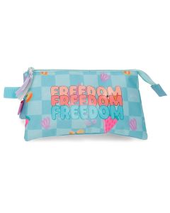 MOVOM FREEDOM prazna pernica sa 3 pregrade - tirkizna