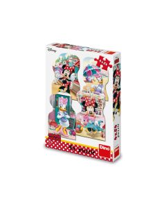 DINO Puzzle Disney Mini i Pata na plaži 4x54 delova (333253) - 11008-1