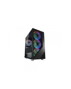 LC POWER MIDI TOWER Gaming 803B-ON Shaded X 2xUSB3.0/1x USB2.0 4xARGB fan 140mm - 110199