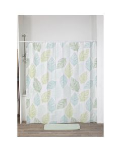 TENDANCE Zavesa za kadu 180x180cm/12 Garden party, bela - 1103638