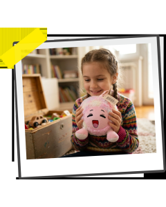 LOPTA PLIŠANA 15CM SMAJLI MIX 5 BOJA OP25008