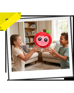 LOPTA PLIŠANA VOĆE 20CM MIX 4 BOJE OP25009