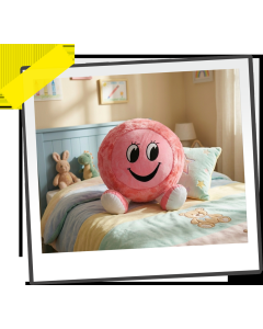 LOPTA PLIŠANA SMAJLI MIX 4 BOJE 40CM OP25010