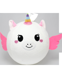 LOPTA PLIŠANA ŽIVOTNJE 23CM MIX 4 BOJE OP25012