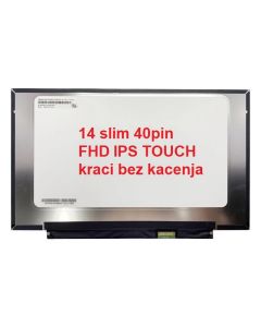 LED Ekran za laptop 14 slim 40pin 25mm FHD IPS touch kraci bez kacenja - 110641