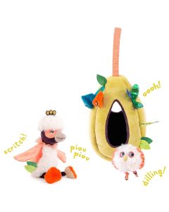 MOULIN ROTY Muzička plišana igračka Gnezdo - 668080
