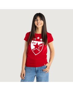 FK CRVENA ZVEZDA ženska majica crvena - 111-25-5L