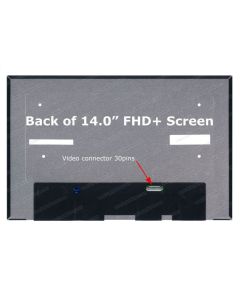 LED Ekran za laptop 14 slim 30pin FHD+ kraci bez kacenja, pomeren konektor na gore - 111031-1