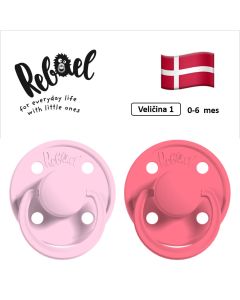 REBAEL varalice za bebe, 0-6 mes, 2 komada, Roze, RBL11111555