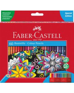 FABER CASTELL Drvene bojice, set 1/60 Castle 111260 - 111260