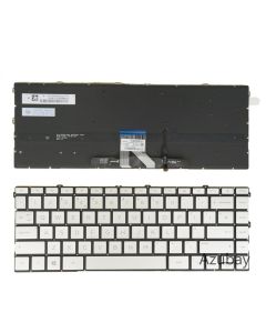 Tastatura za laptop HP Pavilion X360 14-EK 14-EC veliki enter sa pozadinskim osvetljenjem, srebrna