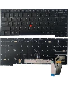 Tastatura za laptop Lenovo ThinkPad T14s Gen 2,X1 Extreme Gen4 mali enter, backlight i gumb