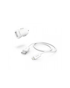 HAMA Auto punjač za Apple IPhone MFI 2,4A 183266, bela - 112100
