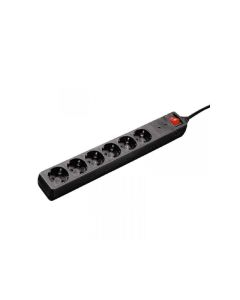 HAMA Naponski produžni kabl 6 utičnica sa zaštitom 1.4m Crn 47779 - 112173