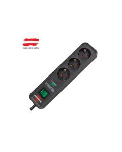 BRENNENSTUHL Razvodnik 3 mesta 1.5m 1.5mm2 + prekidač i zaštita - 112593