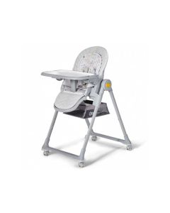 KINDERKRAFT Hranilica Lastree 2u1, siva - 112941