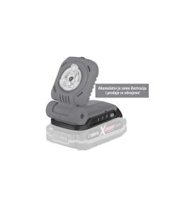 ISKRA X-CROSS akumulatorska radna lampa 3W