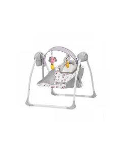 KINDERKRAFT Ležaljka Flo, pink/siva - 113108