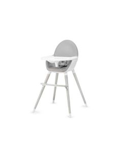 KINDERKRAFT Hranilica Fini 2u1, siva/bela - 113559