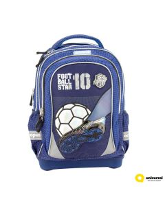 OCTOPUS Anatomska školska torba Football blue oet2410 - 113600