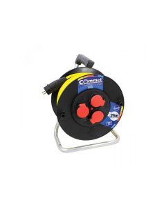 COMMEL Kabl Sa Motalicom PVC Bubanj 280mm, Monofazna 25m H05RR-F 3G2,5 - 113856