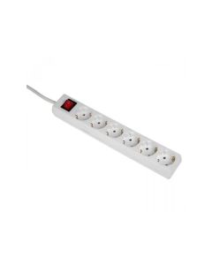 HAMA Distributer Sa 6 Uticnica I Prekidacem, 5m Beli - 113880