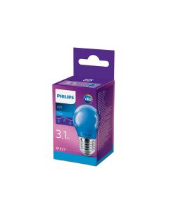 PHILIPS LED sijalica u boji 3,1W(25 W) E27 P45 plava - PS629