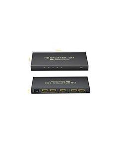 XWAVE HDMI 2.0 Spliter 4Kx2K Active,1-in 4-out - 031186