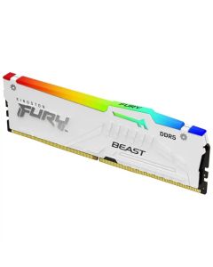KINGSTON DDR5 32GB 5600MHz CL40 DIMM [FURY Beast] White RGB XMP