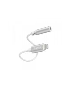 HAMA IPhone Lightning Adapter na 3.5mm zenski dzek beli HAMA