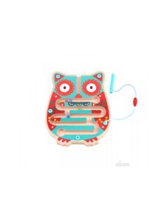 TOOKY TOY Magnetni lavirint - sova - 116259