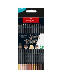 FABER CASTELL Drvene bojice1/12 Black edition 116414 skin t. - 116414